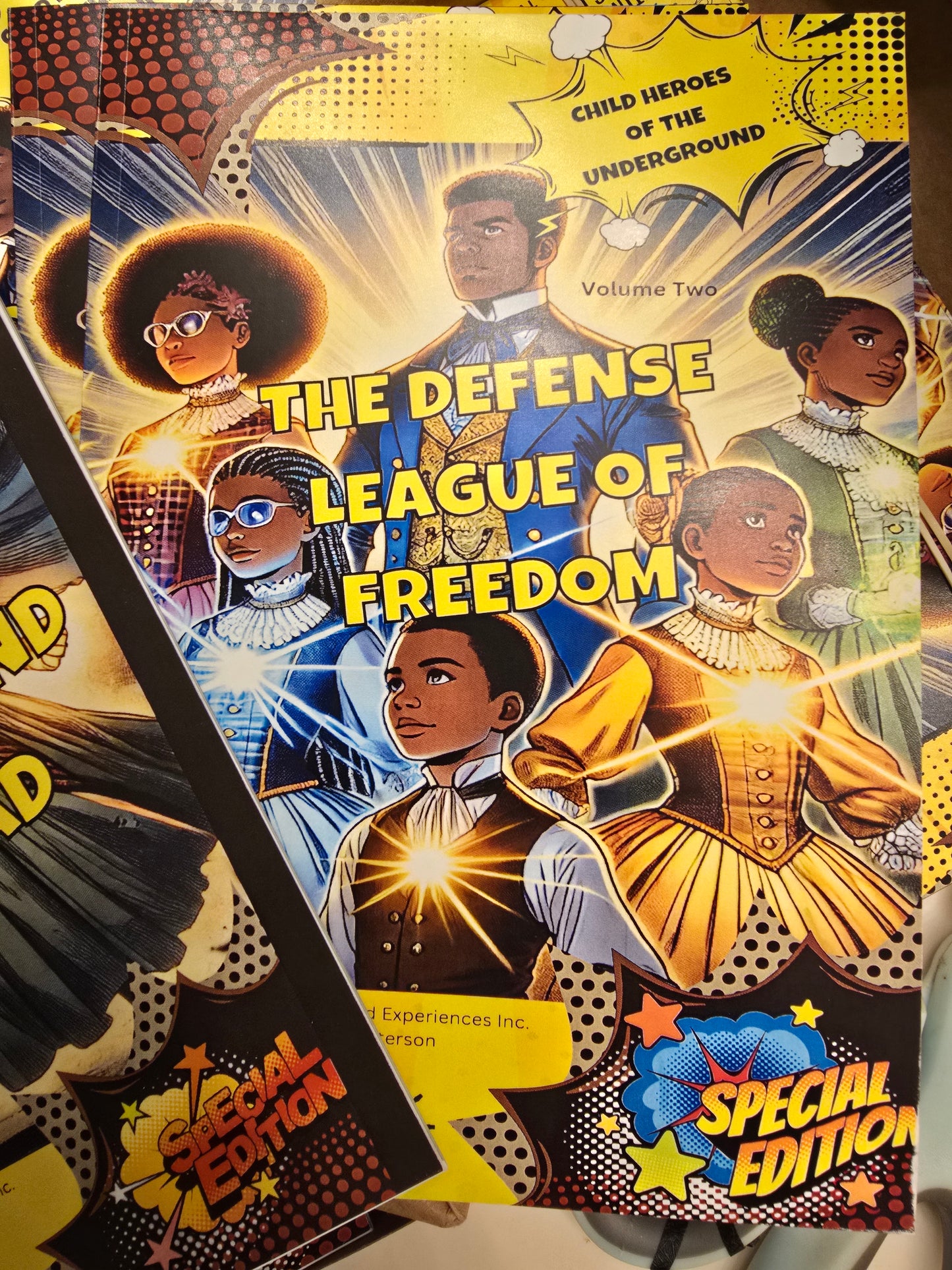 Volume 2 Defense League of Freedom COMIC BOOK