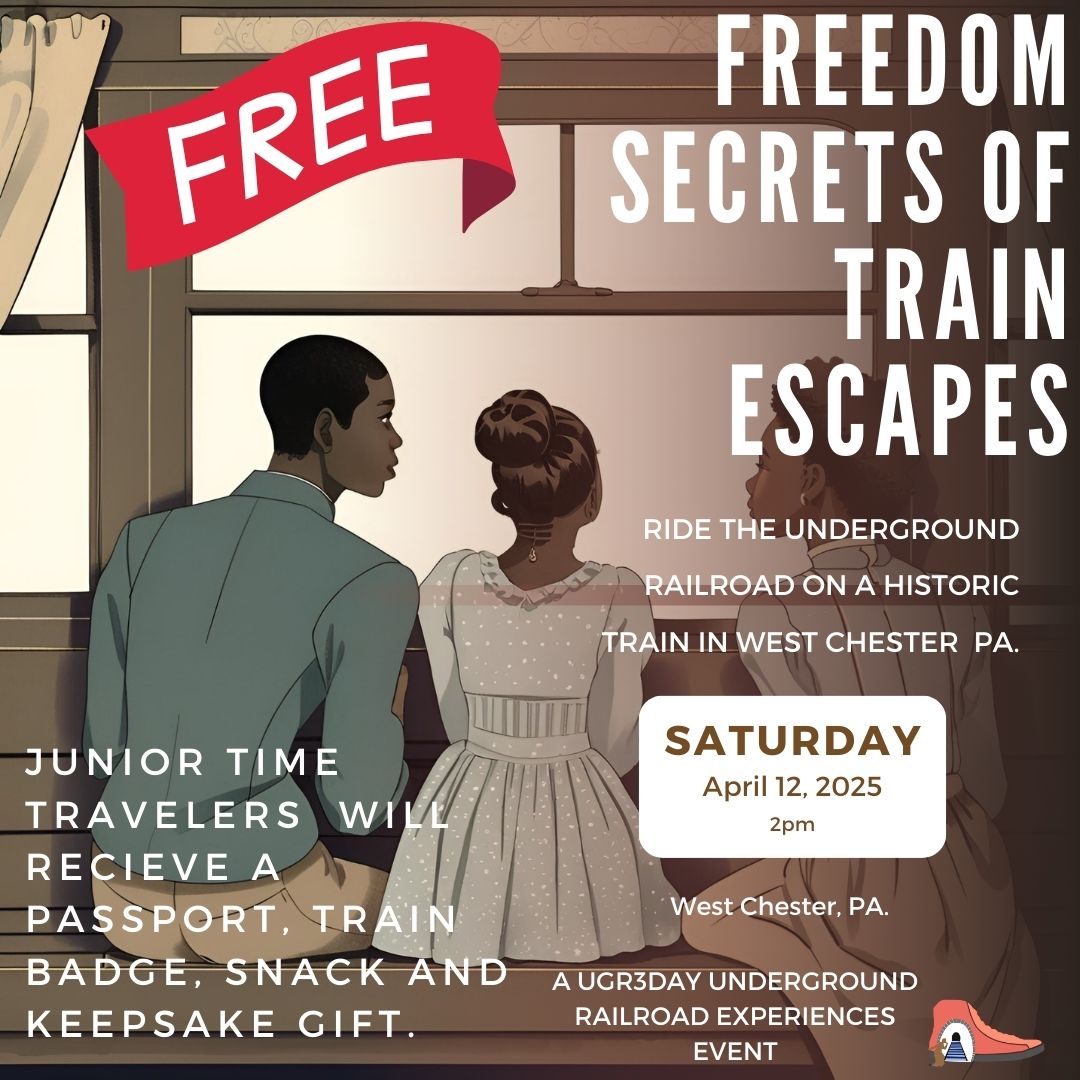 Junior Time Traveler's Train Ride: SATURDAY, APRIL 12, 2025 at 2pm